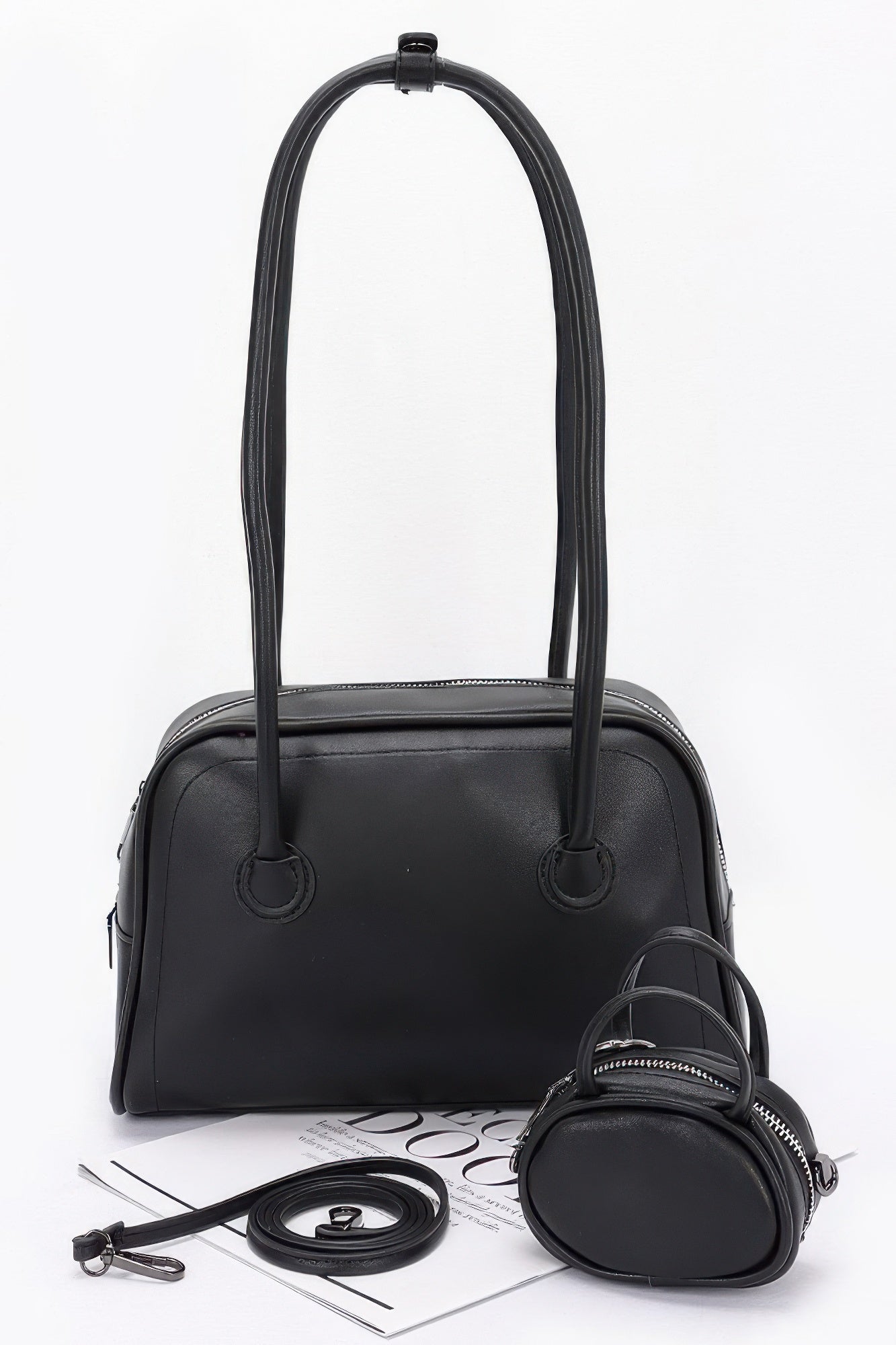 Faux Leather Sport Bag | Mixtshop LLC