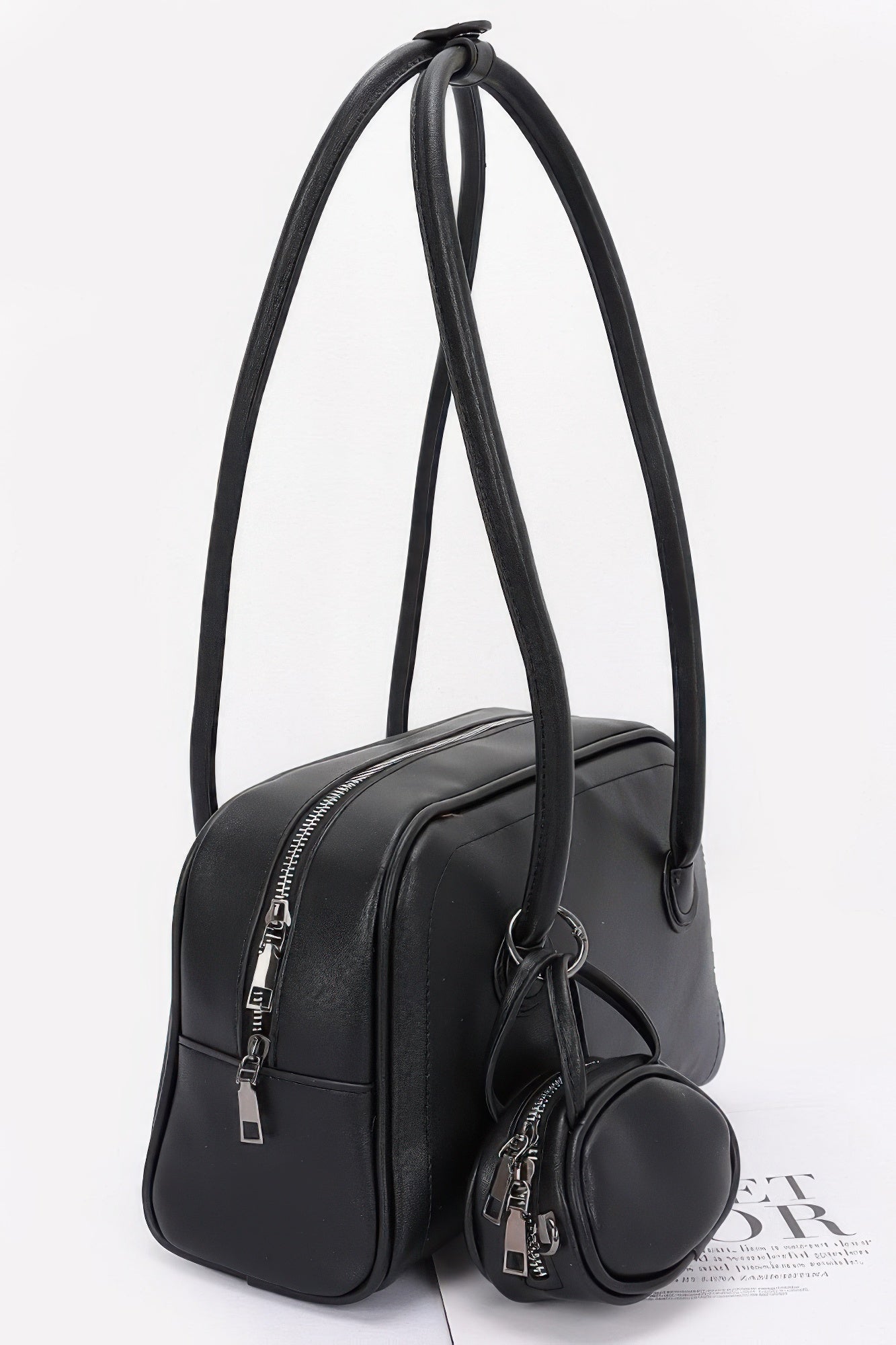 Faux Leather Sport Bag | Mixtshop LLC