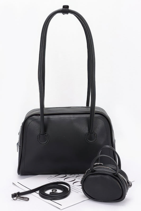 Faux Leather Sport Bag | Mixtshop LLC