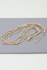 Multi Pillar Beaded Necklace | Mixtshop LLC