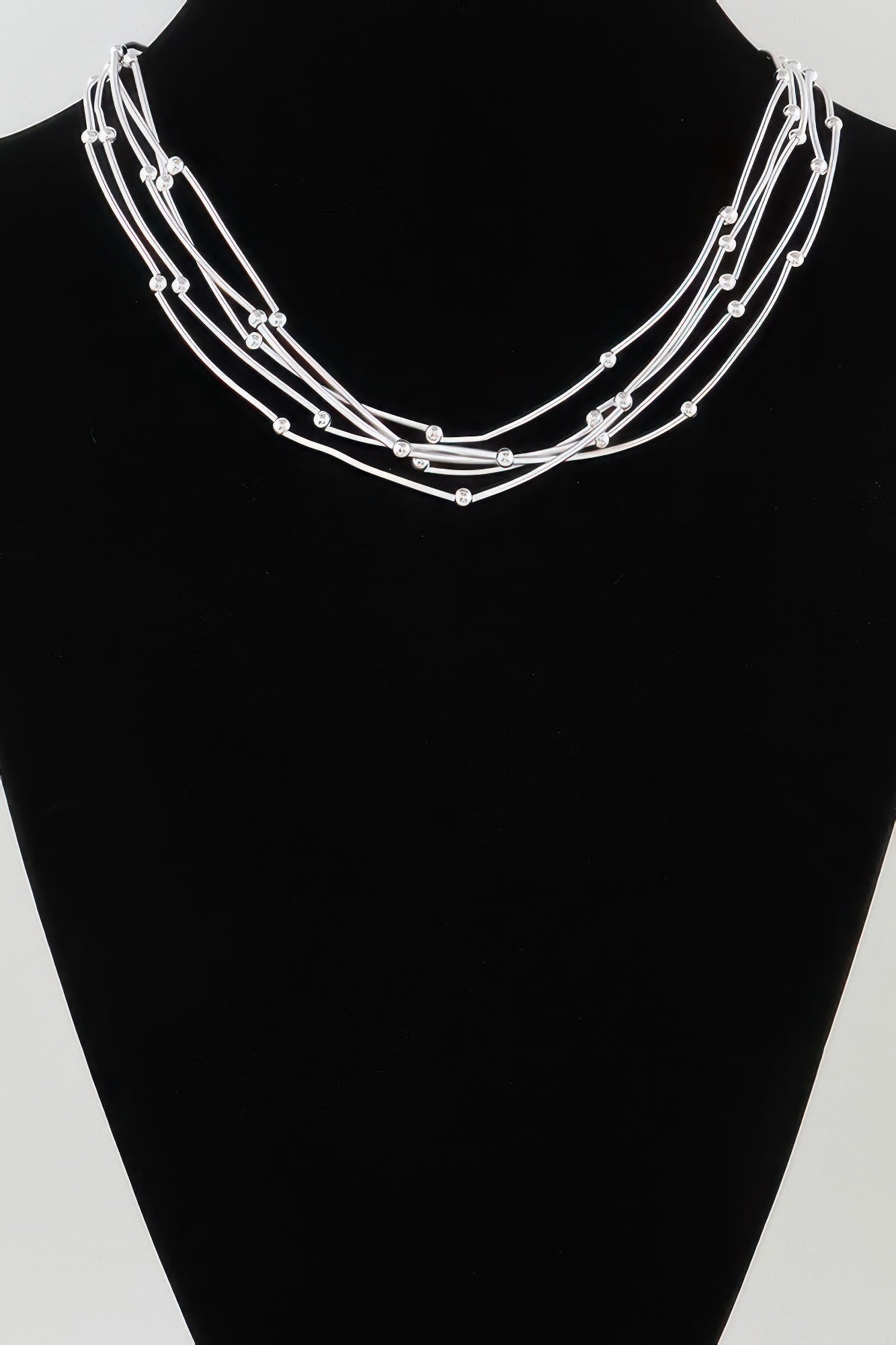 Multi Pillar Beaded Necklace | Mixtshop LLC