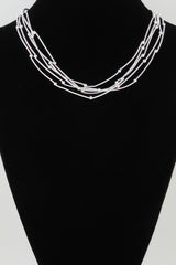 Multi Pillar Beaded Necklace | Mixtshop LLC