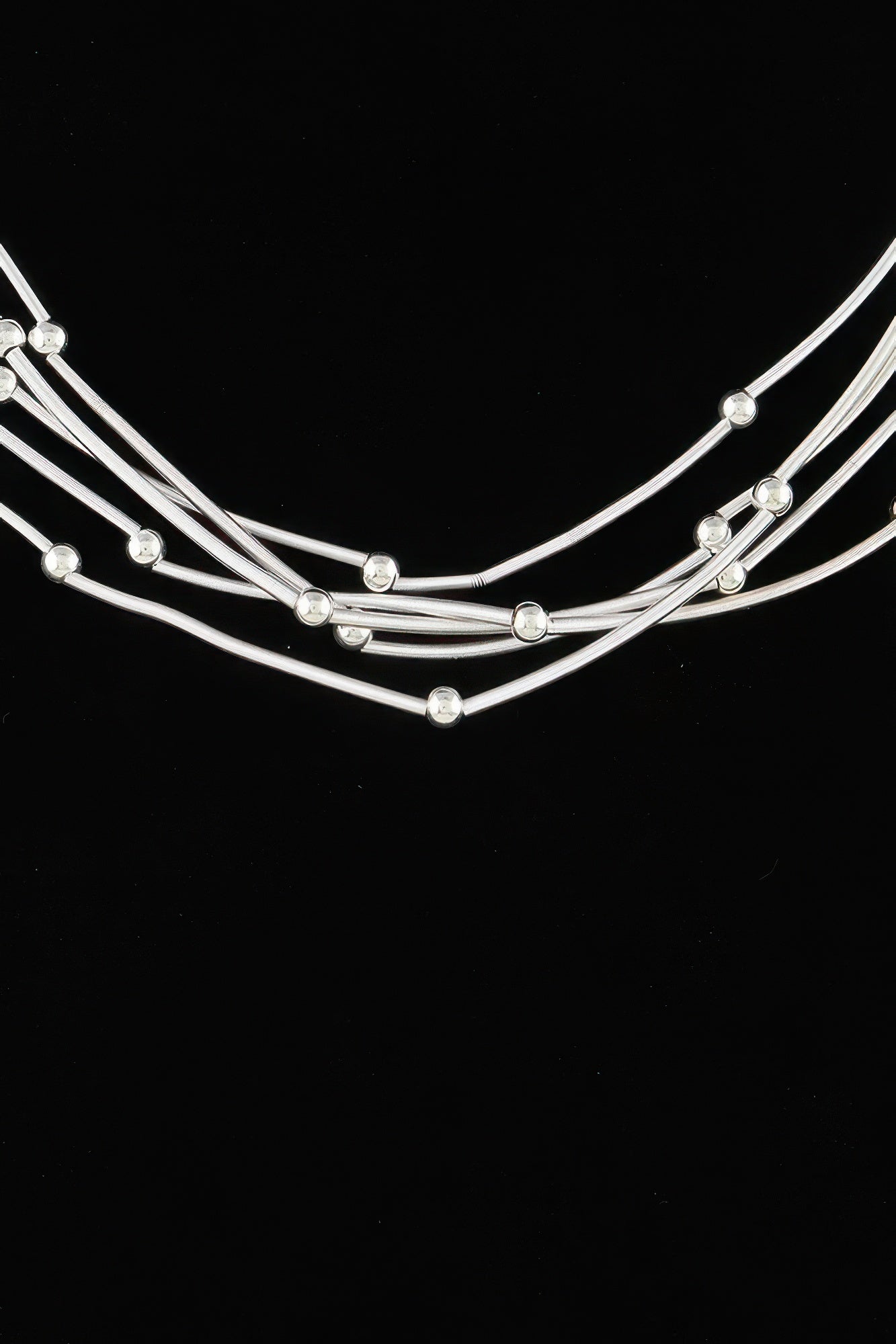 Multi Pillar Beaded Necklace | Mixtshop LLC