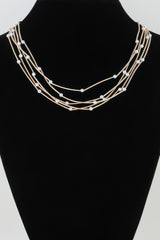 Multi Pillar Beaded Necklace | Mixtshop LLC