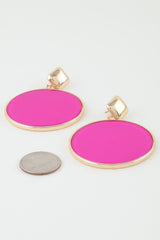 Bright Playful Circle Drop Earrings | Mixtshop LLC
