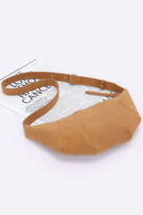 Faux Suede Croissant Bag | Mixtshop LLC