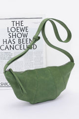 Faux Suede Croissant Bag | Mixtshop LLC