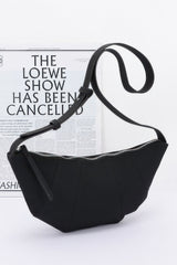 Faux Suede Croissant Bag | Mixtshop LLC