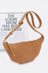 Faux Suede Croissant Bag | Mixtshop LLC