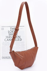 Faux Leather Croissant Bag | Mixtshop LLC