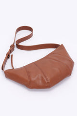Faux Leather Croissant Bag | Mixtshop LLC