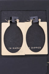 Portrait Frame Cut Earrings | Mixtshop LLC