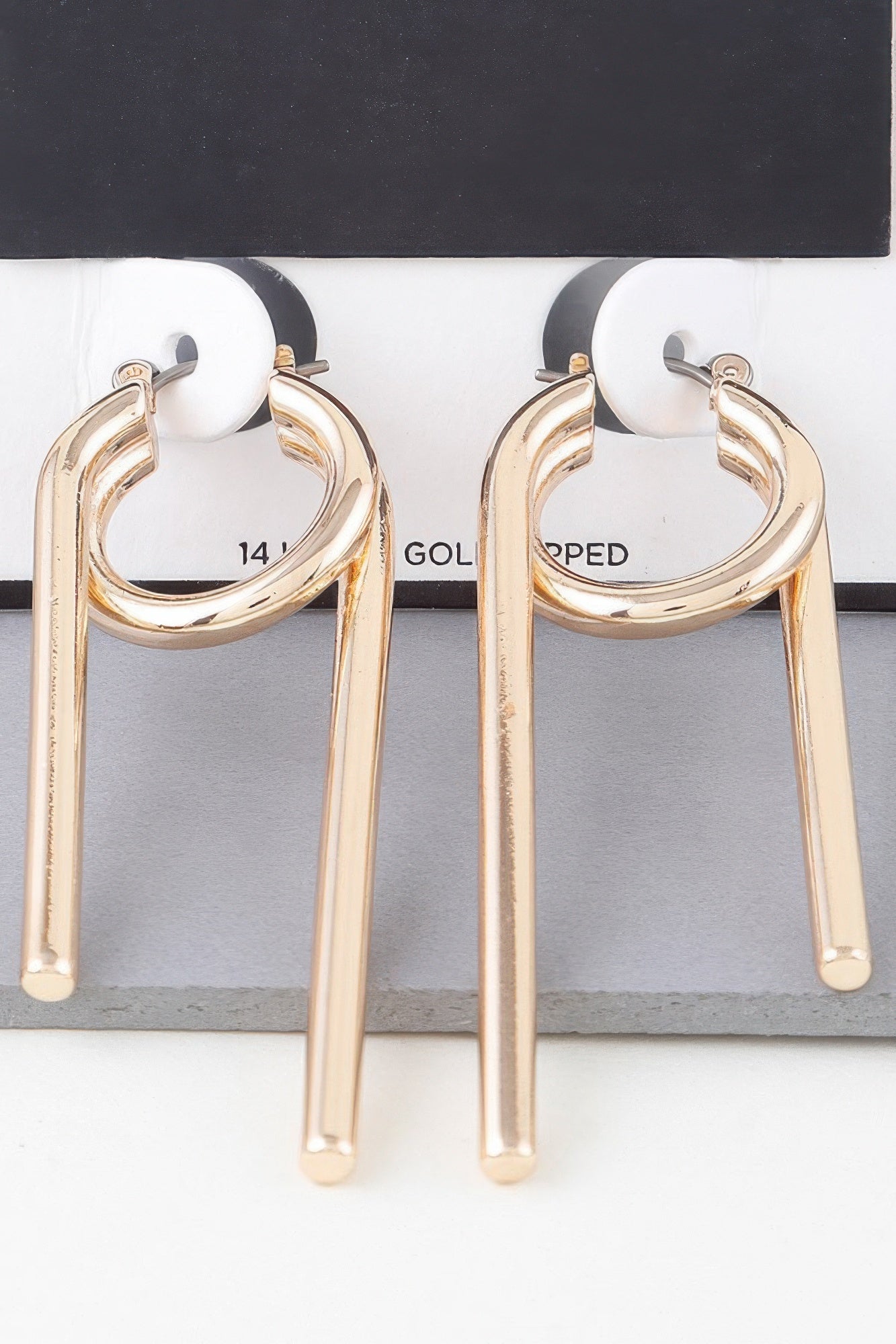 Multi Shiny Modern Drop Earrings | Mixtshop LLC