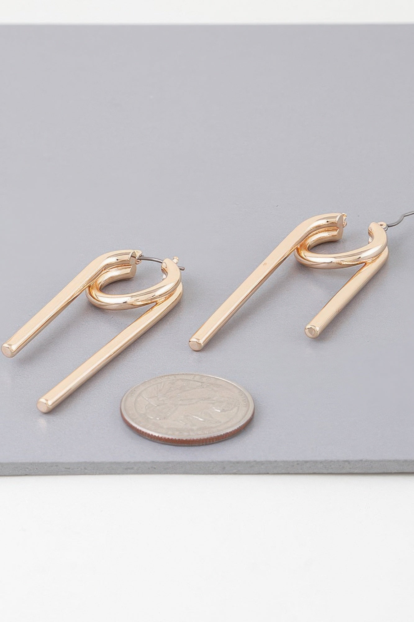 Multi Shiny Modern Drop Earrings | Mixtshop LLC