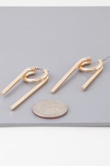 Multi Shiny Modern Drop Earrings | Mixtshop LLC