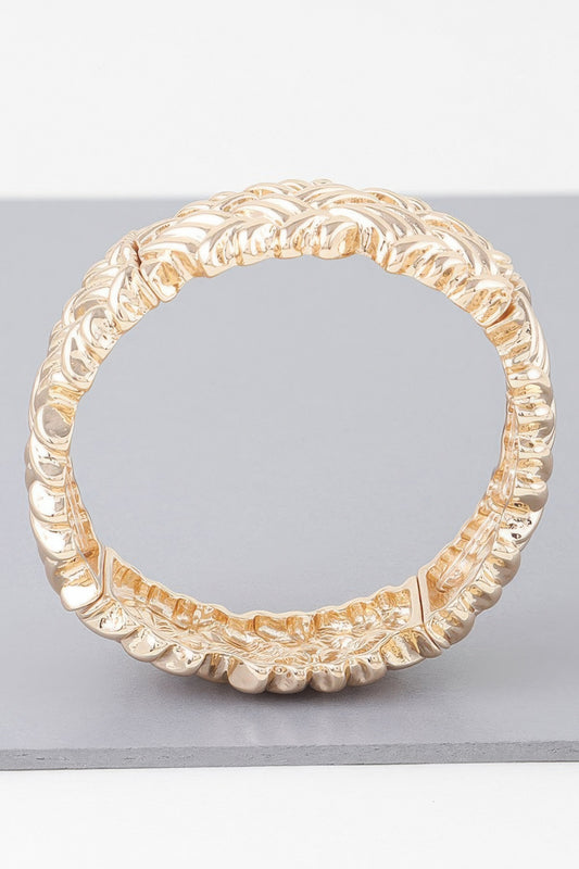 Cross Hatch Cuff Bracelet | Mixtshop LLC