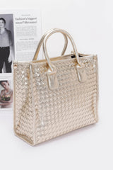 Metallic Braided Tote Bag | Mixtshop LLC