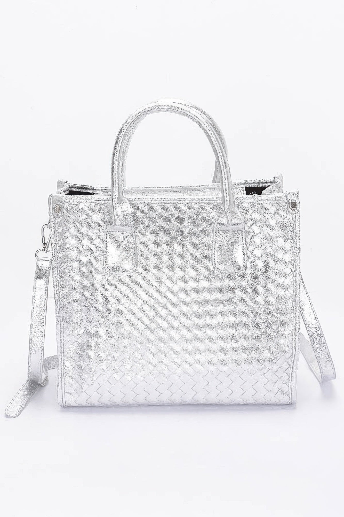 Metallic Braided Tote Bag | Mixtshop LLC