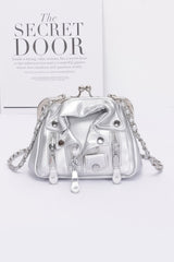 Faux Leather Jacket Style Crossbody Bag | Mixtshop LLC