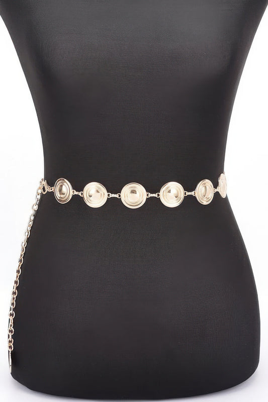 Round Metal Chain Belt | Mixtshop LLC