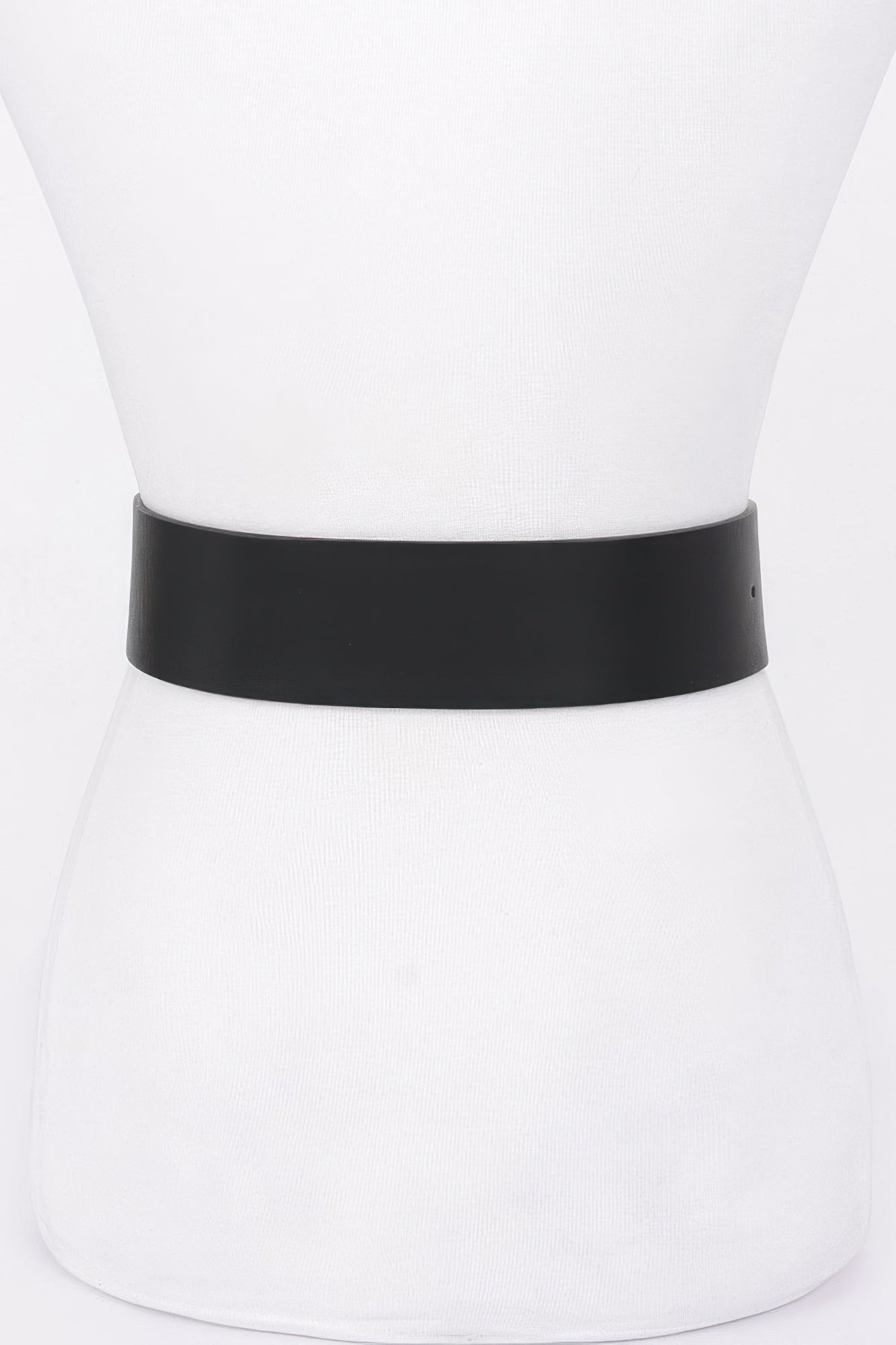 Hammered Metal Buckle Stretch Belt | Mixtshop LLC