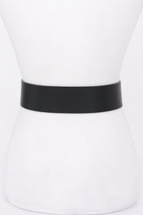 Hammered Metal Buckle Stretch Belt | Mixtshop LLC