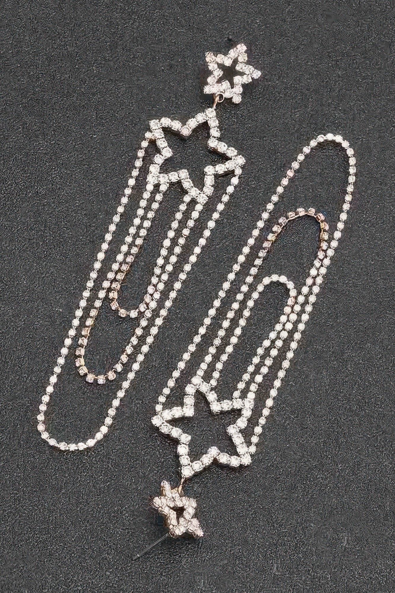 Rhinestone Fringe Earring | Mixtshop LLC