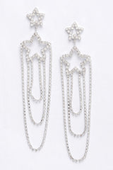 Rhinestone Fringe Earring | Mixtshop LLC