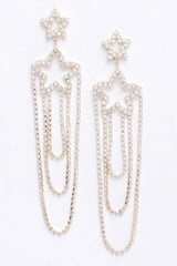 Rhinestone Fringe Earring | Mixtshop LLC
