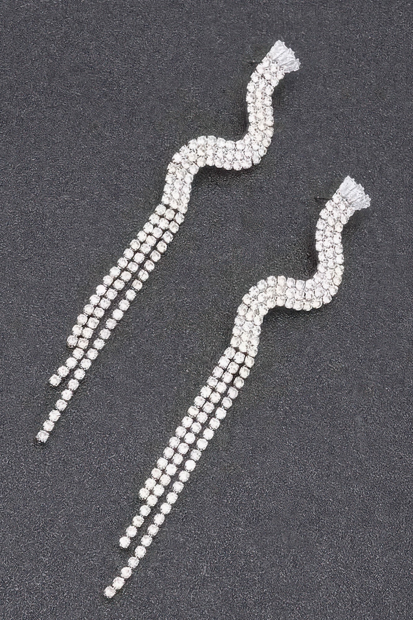 Rhinestone Fringe Earring | Mixtshop LLC