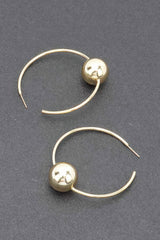 Gold Plated Metal Earring | Mixtshop LLC
