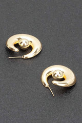Gold Plated Metal Earring | Mixtshop LLC