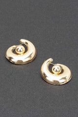 Gold Plated Metal Earring | Mixtshop LLC