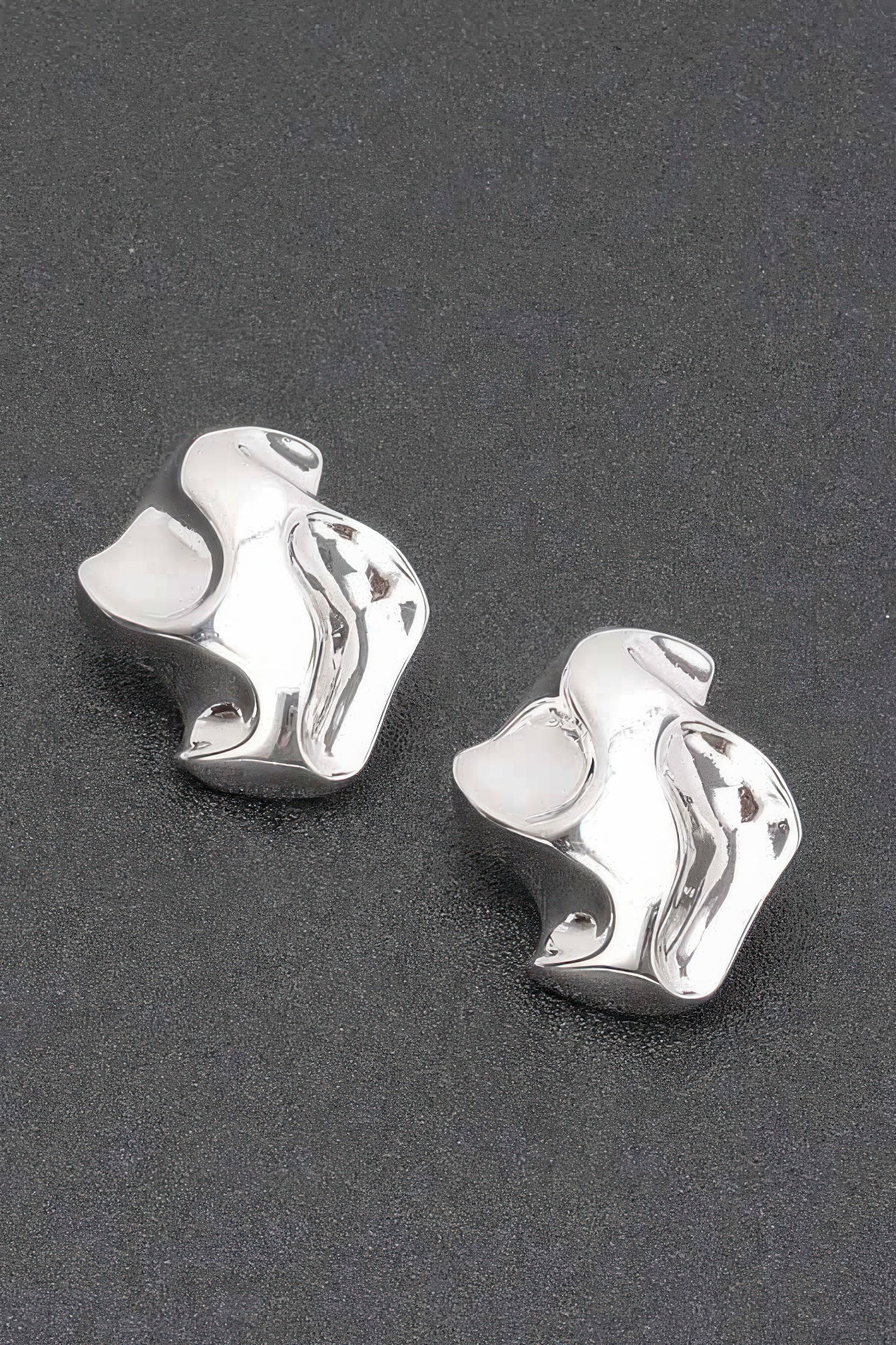 Gold Plated Metal Earring | Mixtshop LLC