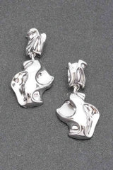 Gold Plated Metal Earring | Mixtshop LLC