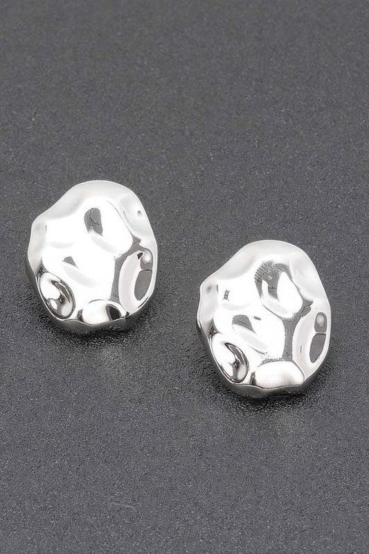 Gold Plated Metal Earring | Mixtshop LLC