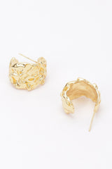 Gold Plated Metal Earring | Mixtshop LLC