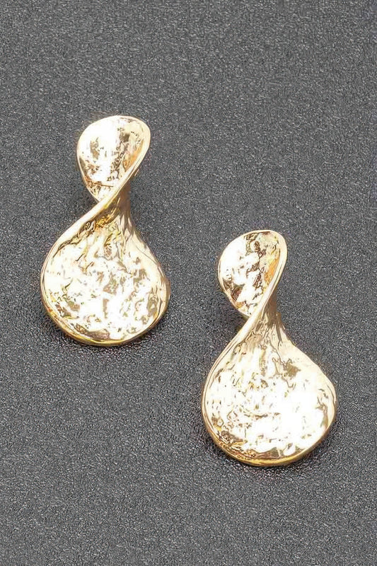 Gold Plated Metal Earring | Mixtshop LLC