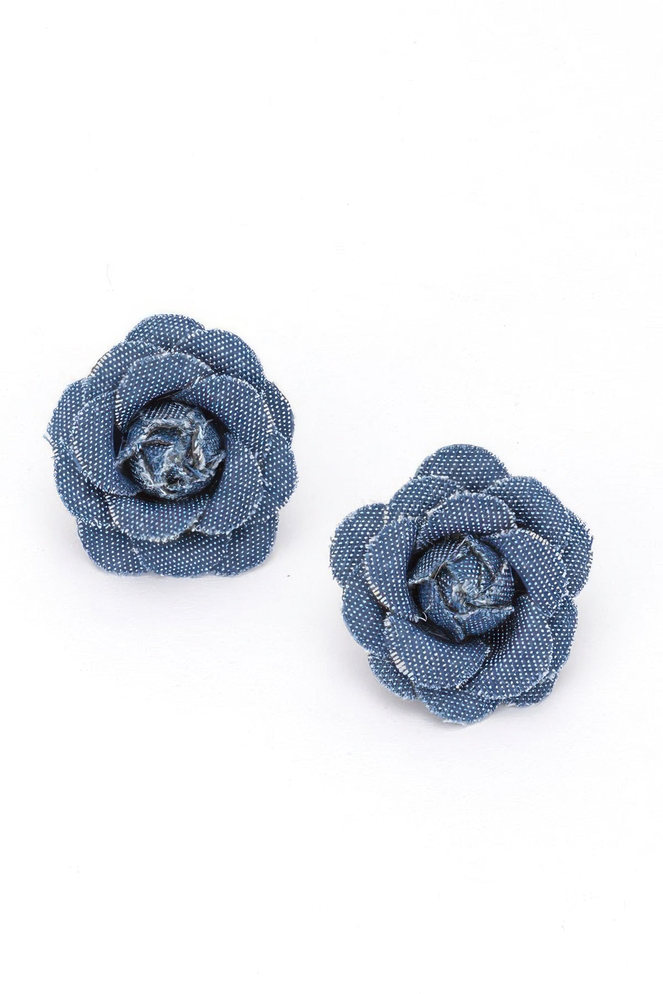 Denim Flower Earring | Mixtshop LLC