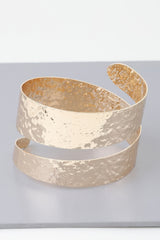Hammered Wrap Around Cuff Bracelet | Mixtshop LLC
