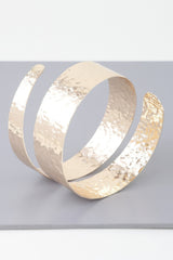 Hammered Wrap Around Cuff Bracelet | Mixtshop LLC
