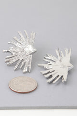 Diamond Rhinestone Flare Earrings | Mixtshop LLC