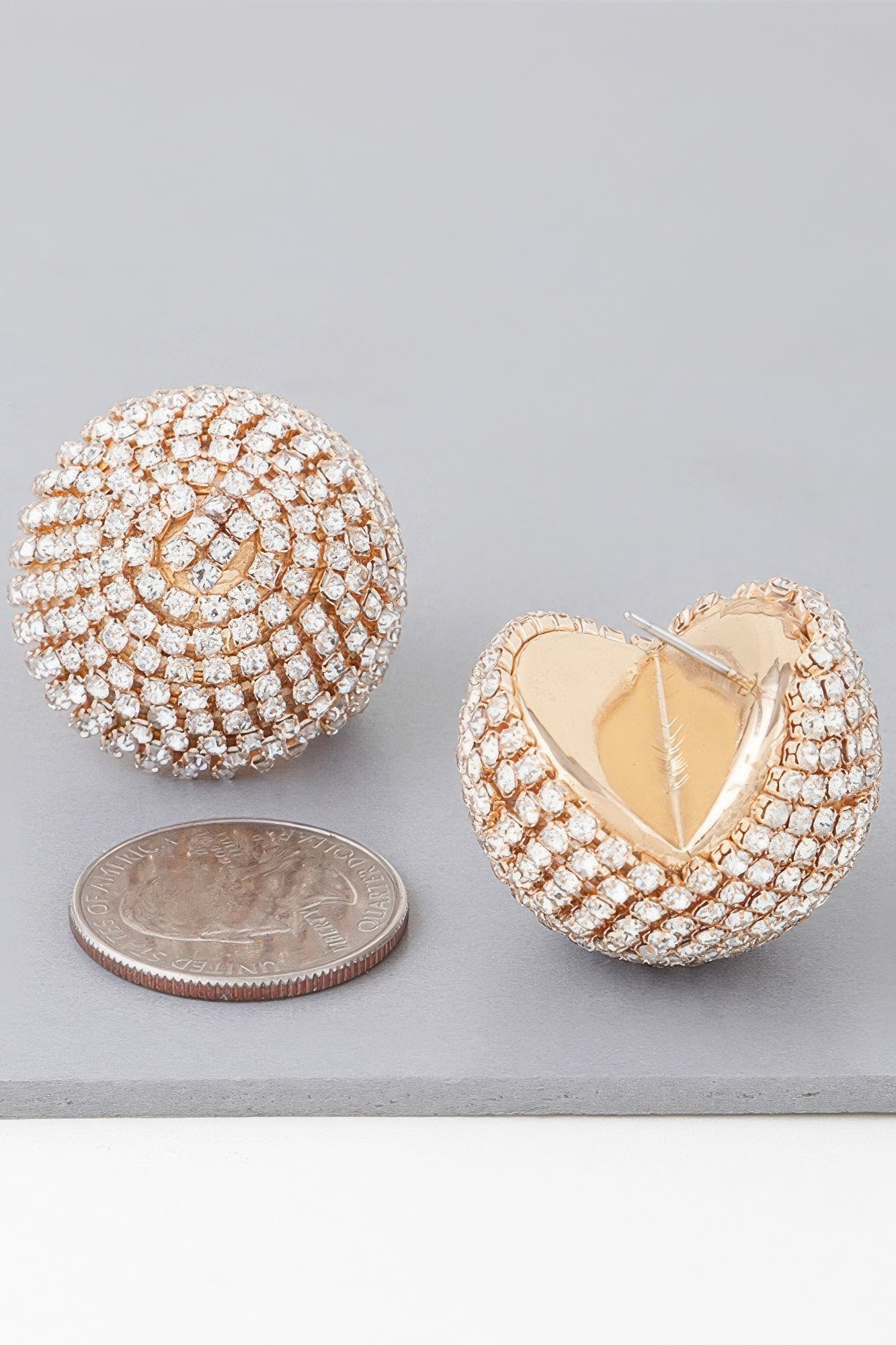 Bejeweled Rhinestone Disco Earrings | Mixtshop LLC