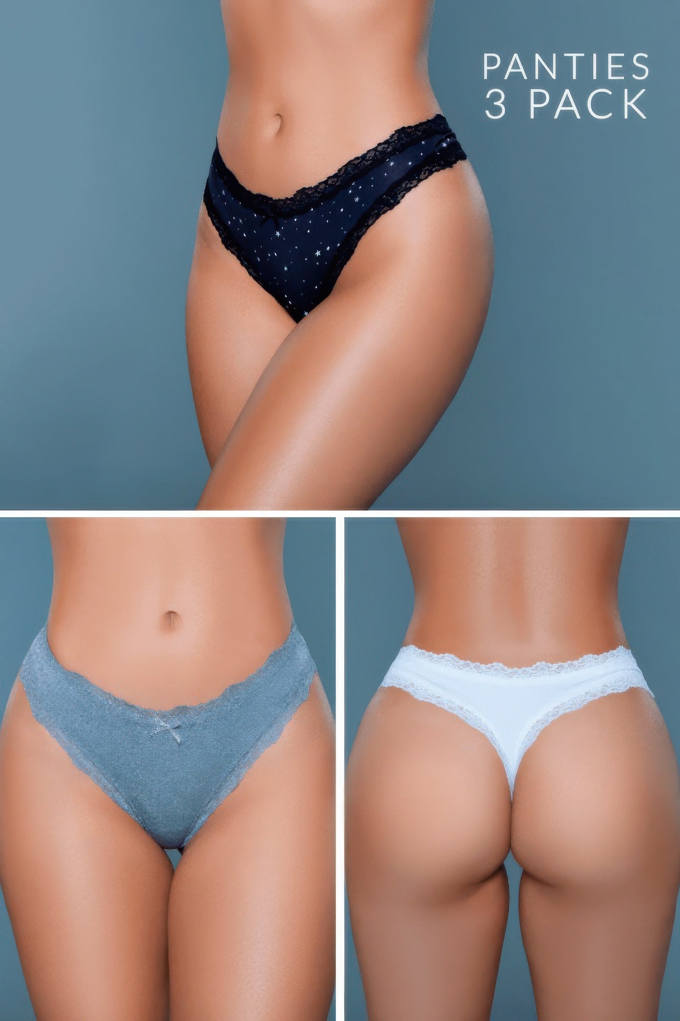 Jade Thong 3 Pack | Mixtshop LLC