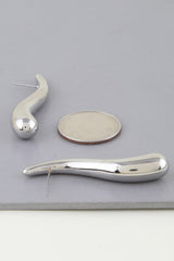 Abstract Wave Teardrop Earrings | Mixtshop LLC