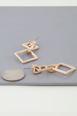 Diamond Chain Drop Earrings | Mixtshop LLC