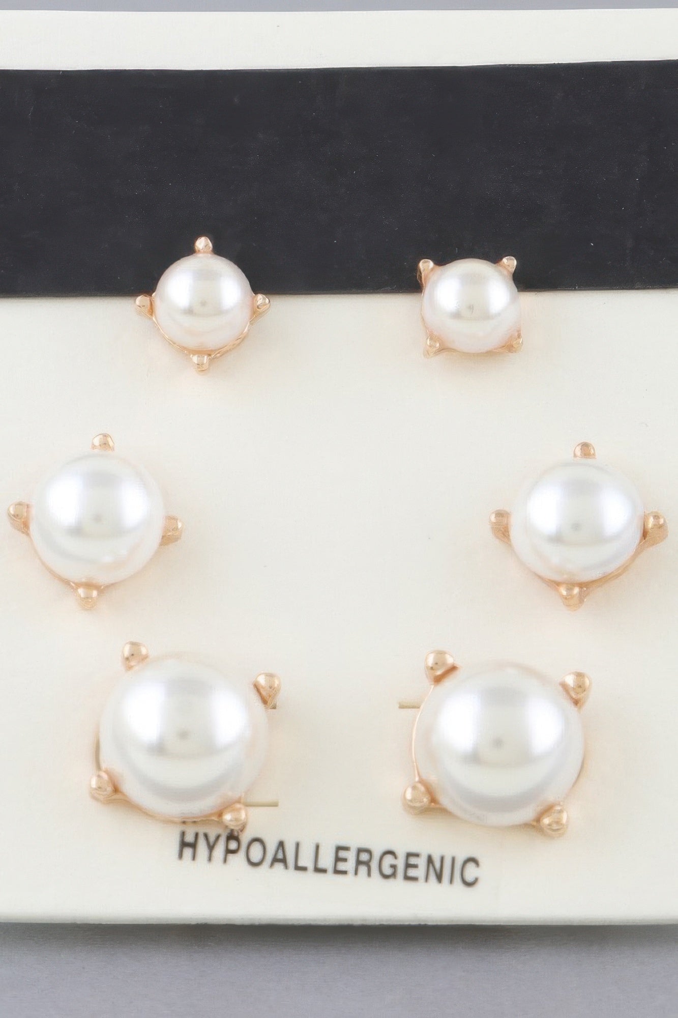 Multi Pearl Stud Earrings Set | Mixtshop LLC