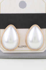 Modest Pearl Teardrop Earrings | Mixtshop LLC