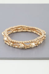 Multi Heart Coil Beaded Bracelet | Mixtshop LLC