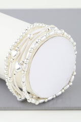 Multi Heart Coil Beaded Bracelet | Mixtshop LLC